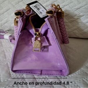 Bebe au Lait Lilac Mini Bag with Gold Details